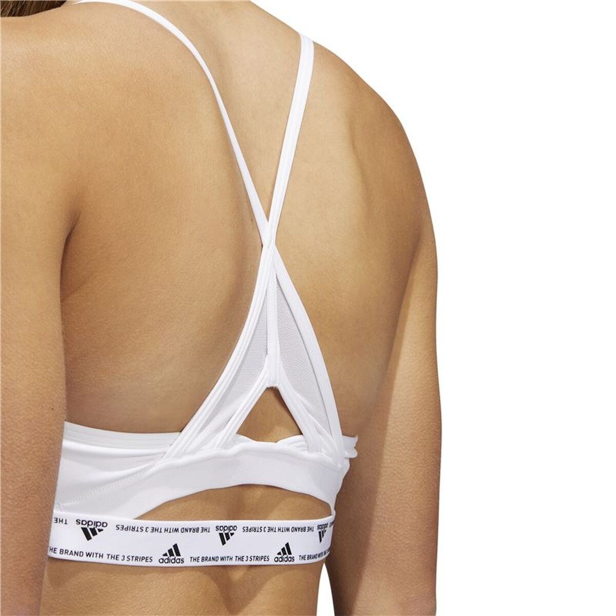 Sports Bra Aeroreact Ls P White