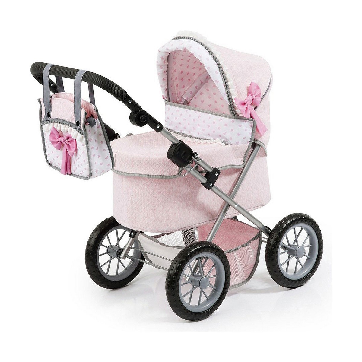 Коляска для кукол Trendy 45 cm Розовый