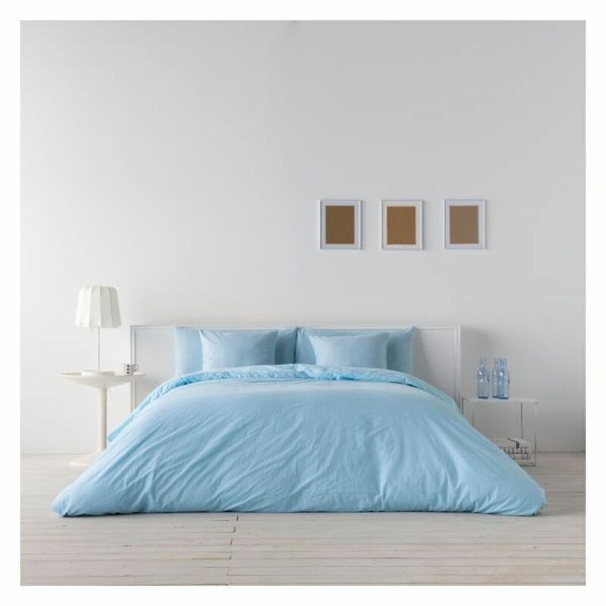 Nordic cover Lino Light Blue Blue