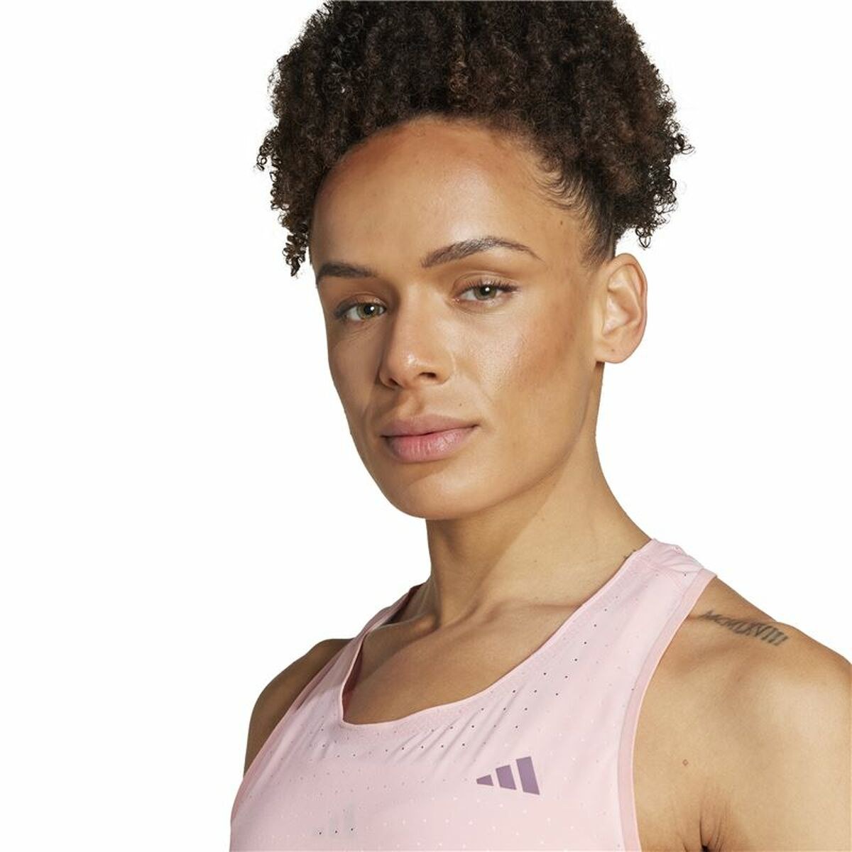 Men’s Short Sleeve T-Shirt Adizero Pink