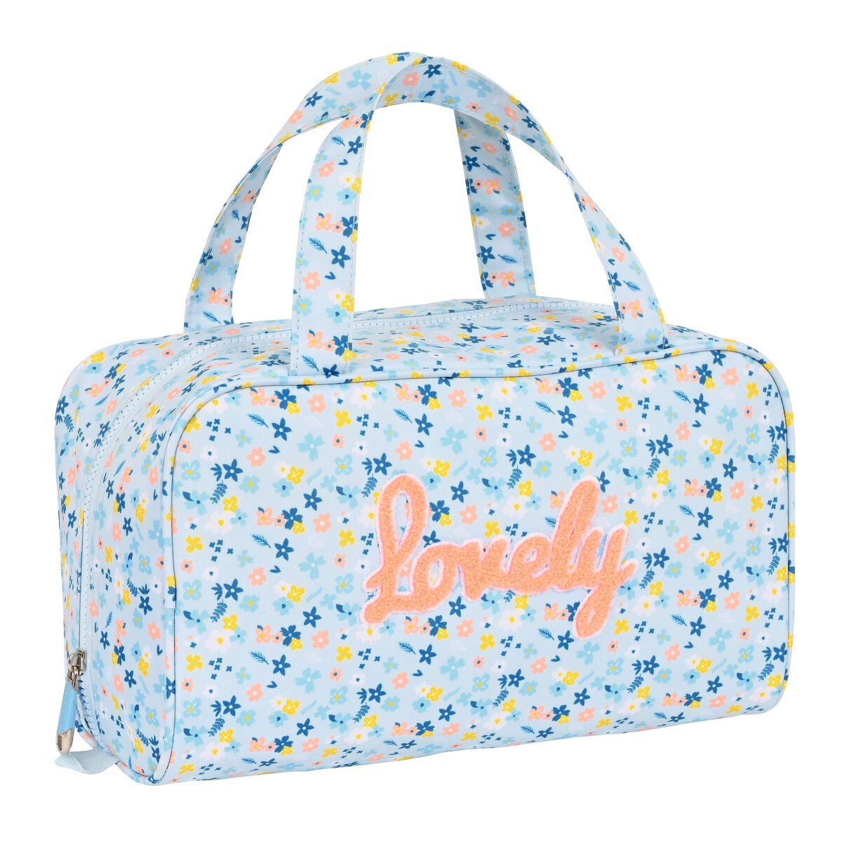 School Toilet Bag Lovely Light Blue 31 x 14 x 19 cm