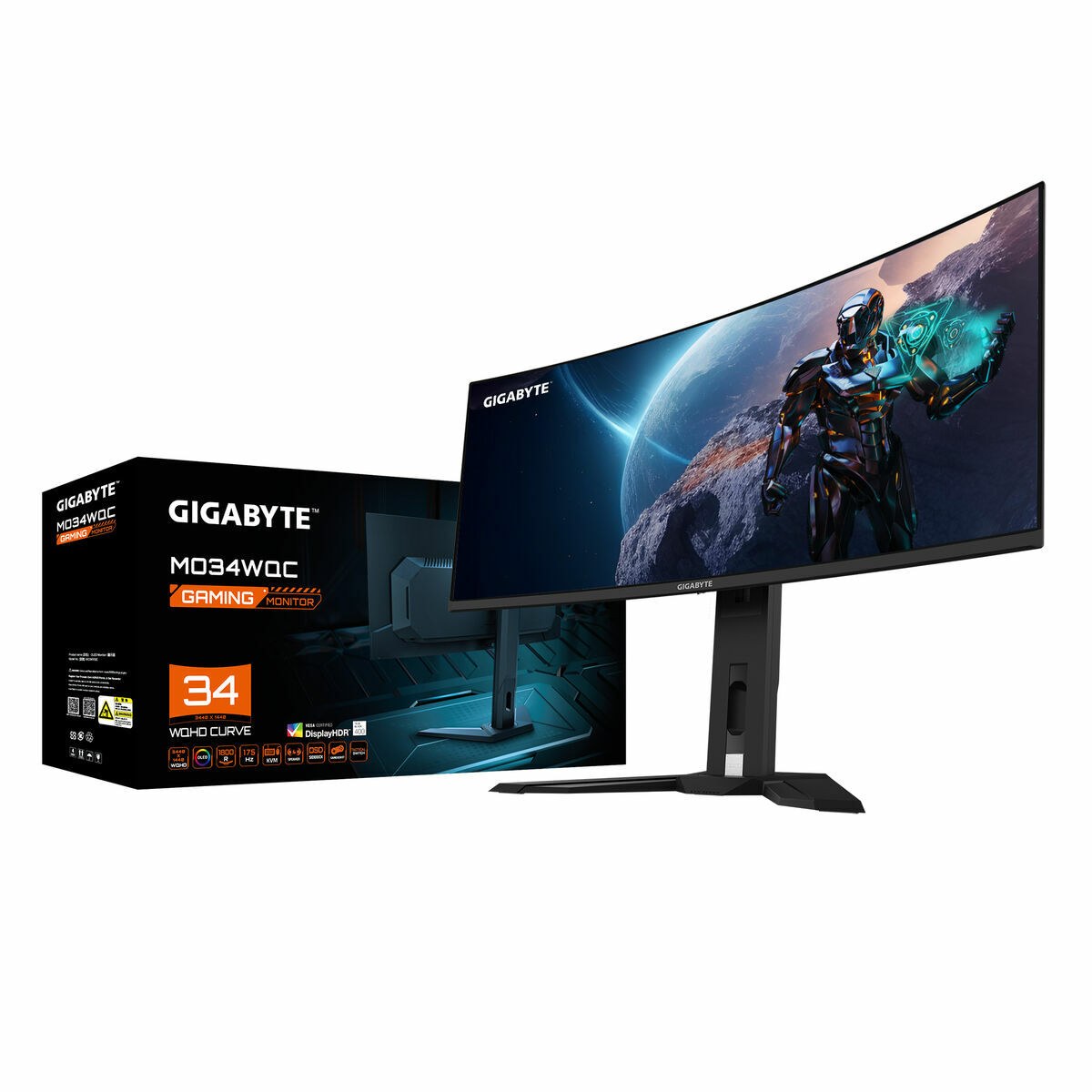 Monitor MO34WQC Wide Quad HD 34"