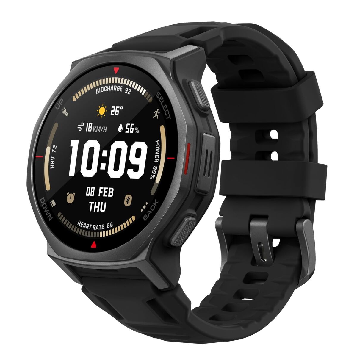 Умные часы T-REX 3PRO 44MM Чёрный 1,32" Ø 44 mm