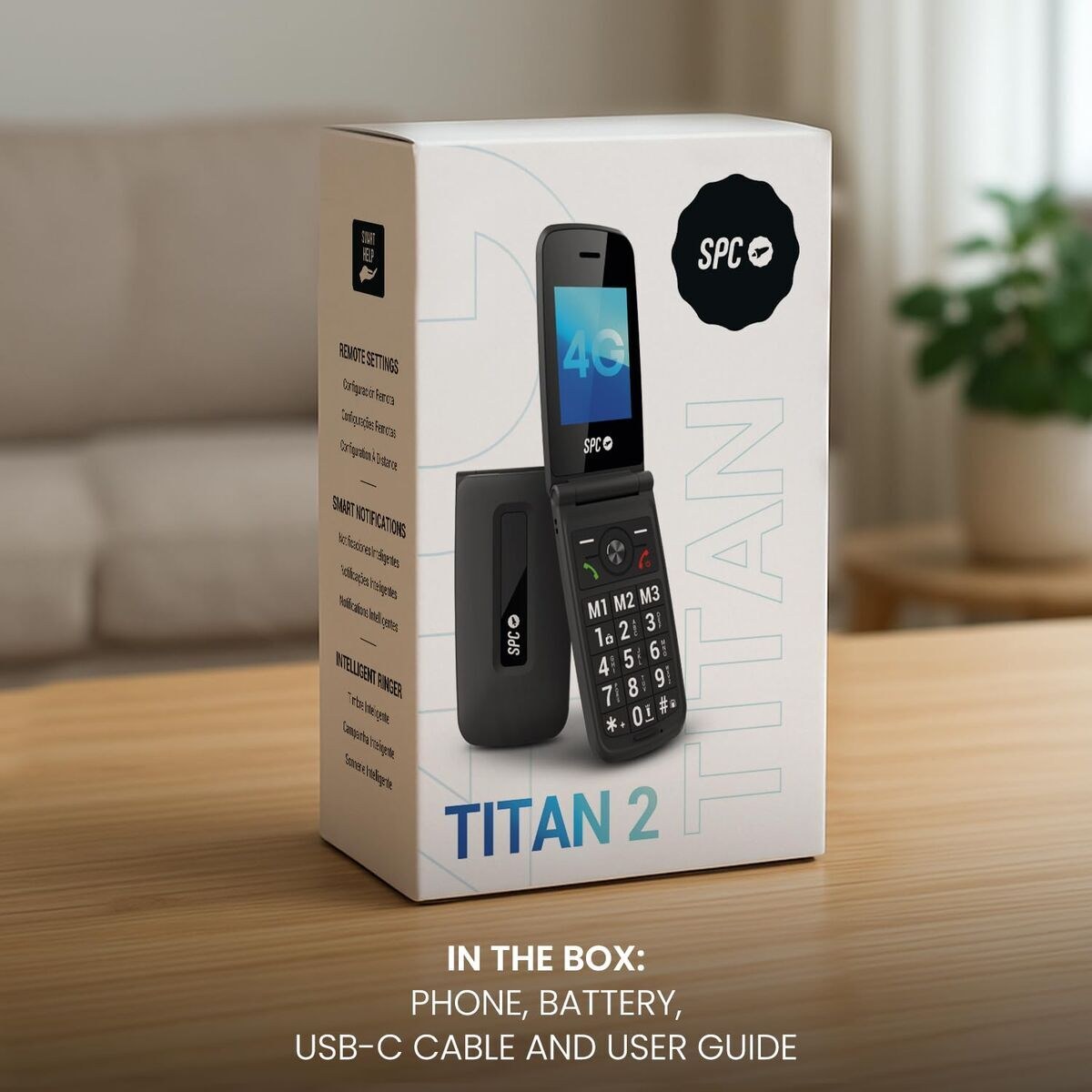 Смартфоны TITAN 2 4G Чёрный 128 Гб 2,4"