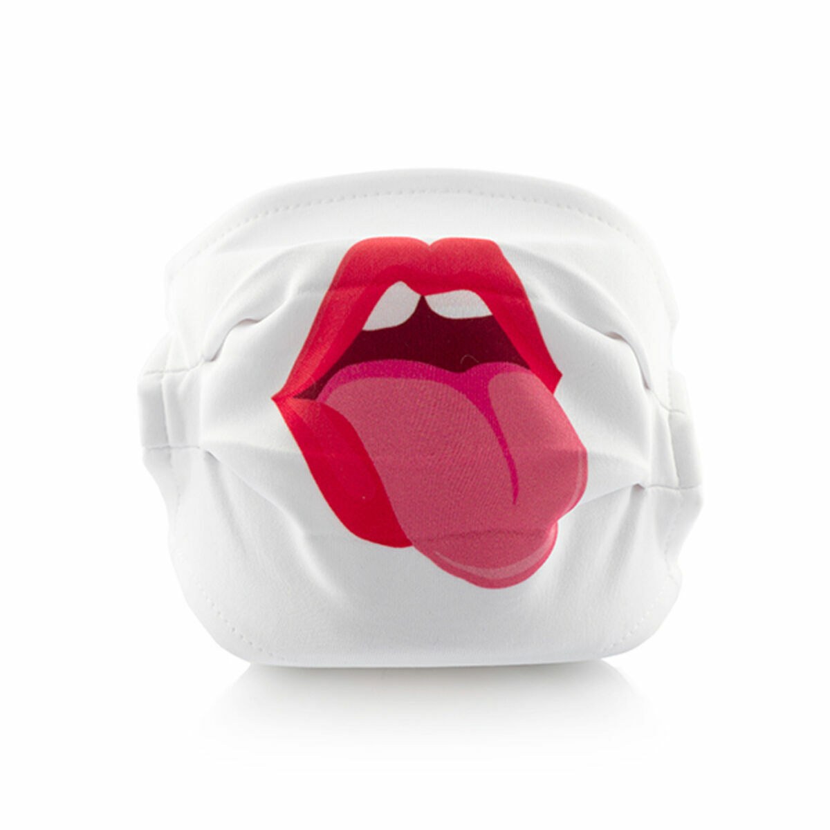 Hygienic Reusable Fabric Mask Tongue Size M Pack of 3 units