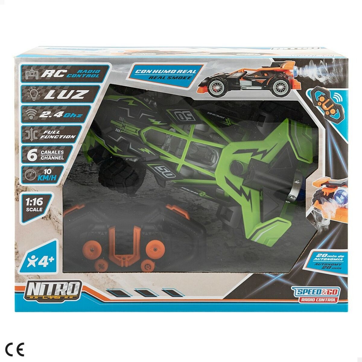 Remote-Controlled Car 1:16 (2 Units)