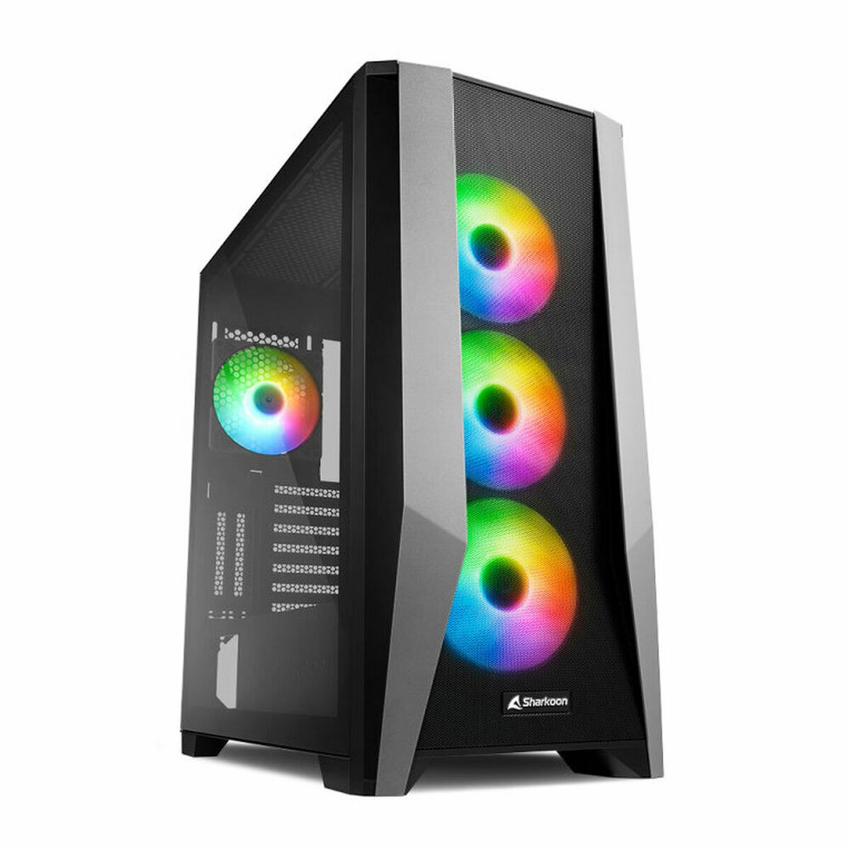 Блок полубашня ATX Galileo Чёрный ATX LED RGB