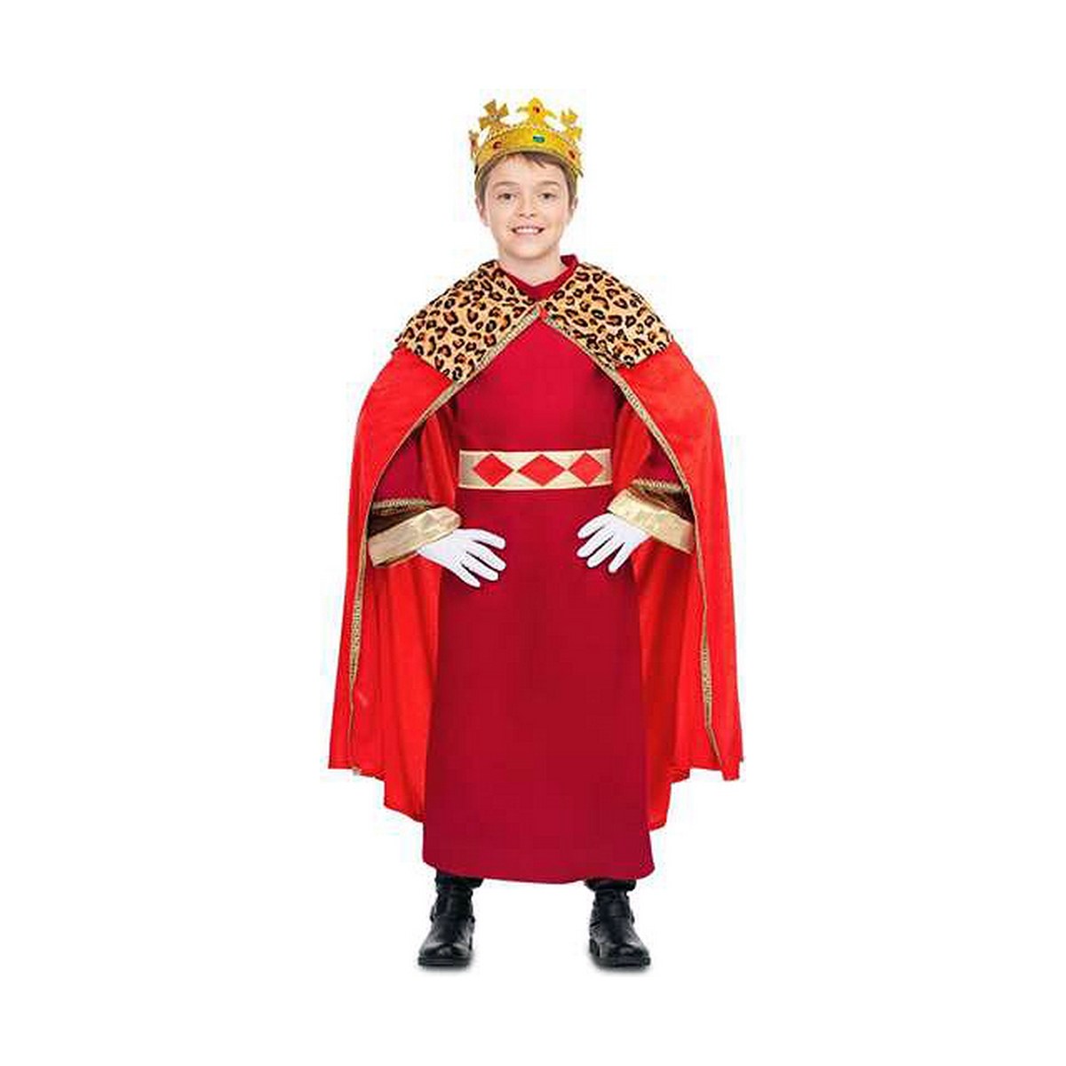 Costume for Children Red Wizard King