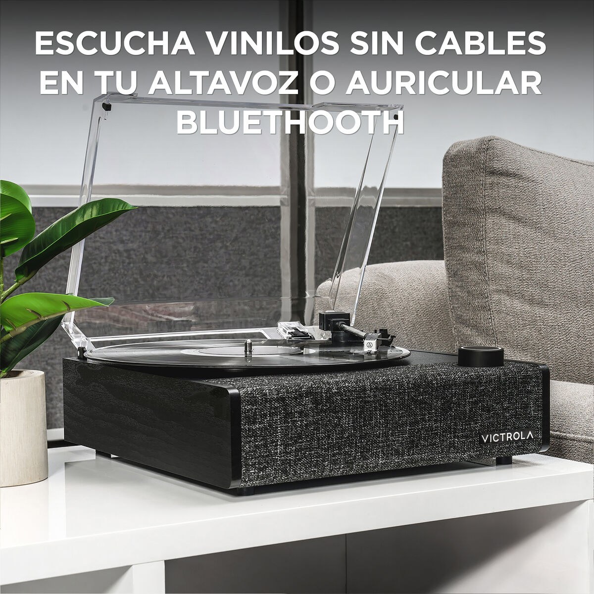 Record Player Eastwood II Black