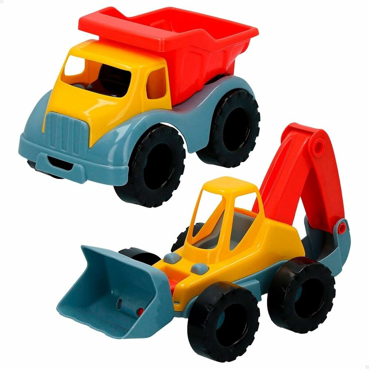 Beach toys set 26 cm Digger Lorry 2 Pieces