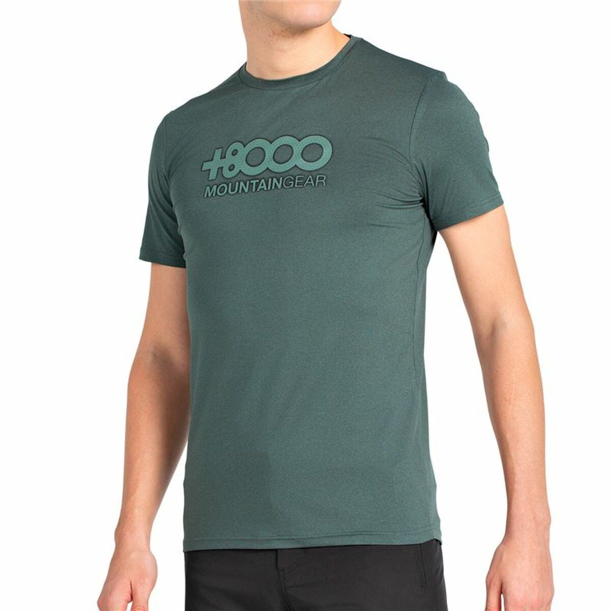 Short-sleeve Sports T-shirt Pipe Green
