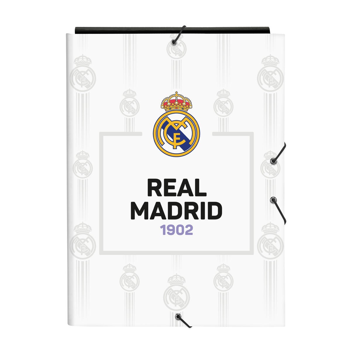 Folder Black White A4 (26 x 33.5 x 2.5 cm)