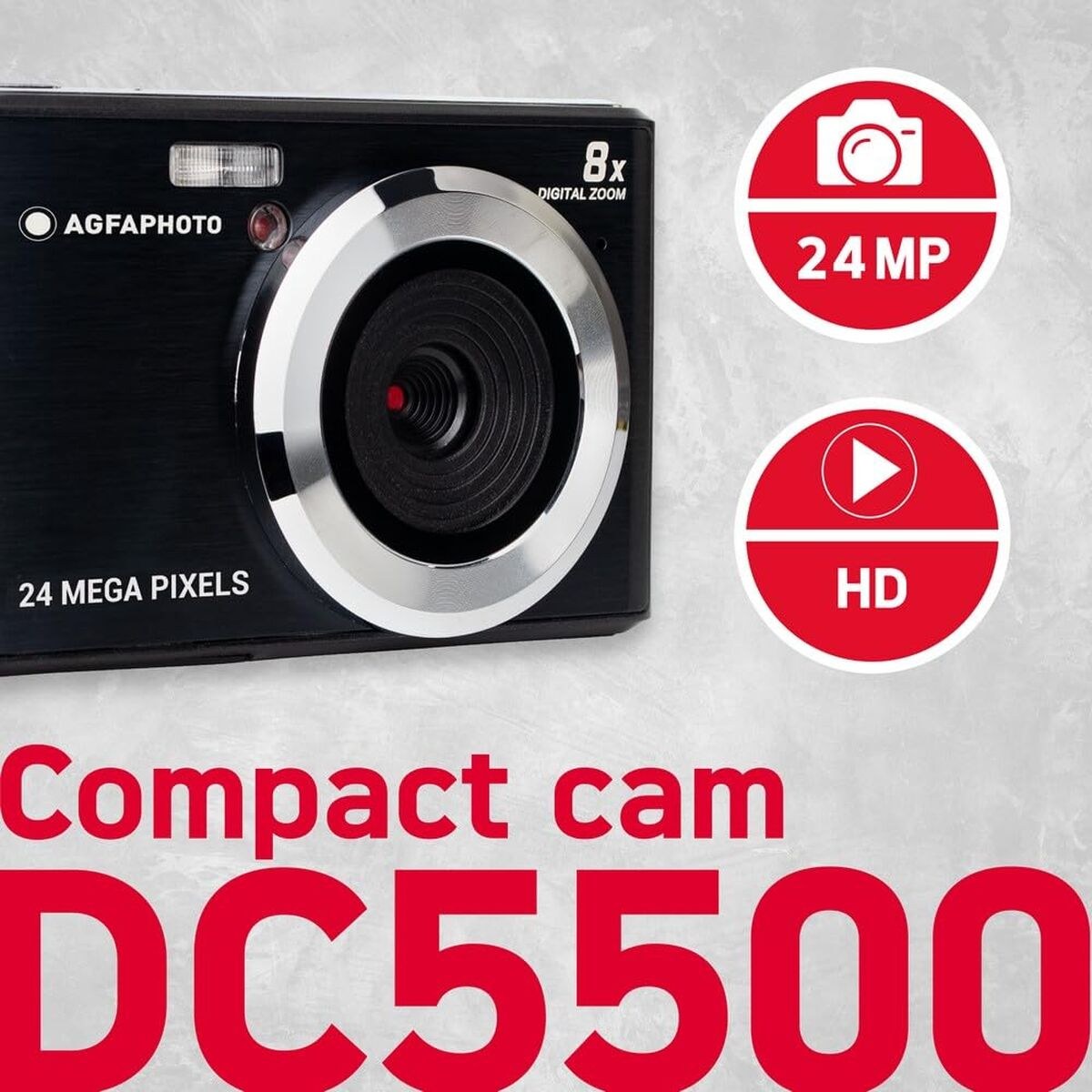 Цифровая Kамера DC5500 Чёрный