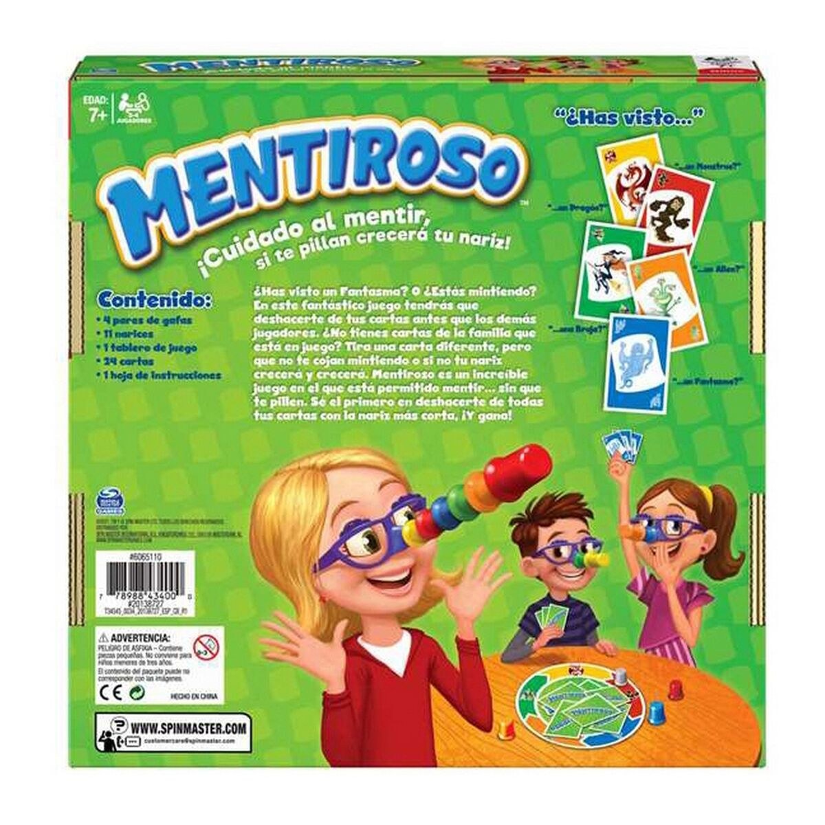 Настольная игра Mentiroso 29 Предметы 26,67 x 26,67 x 5,08 cm
