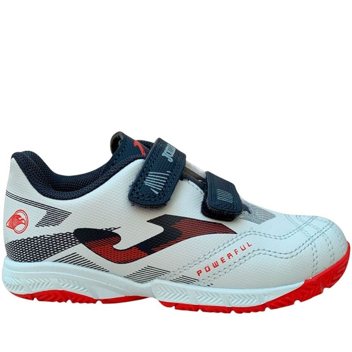 Children's Indoor Football Shoes Powerful 2505 White