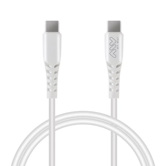 Кабель USB-C — USB-C MWUSC0024 Белый