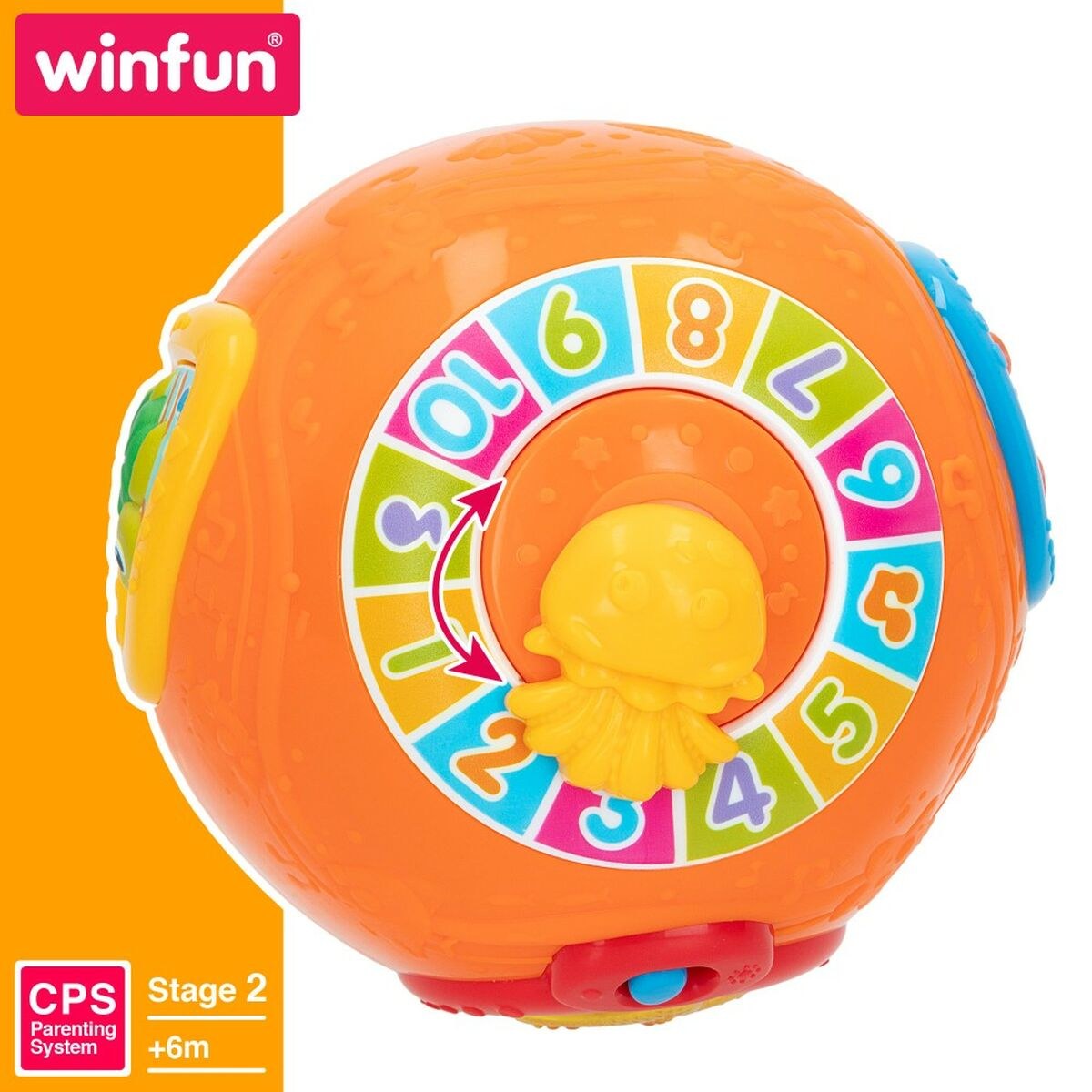 Musical Toy 15 x 15 cm (4 Units) Ball