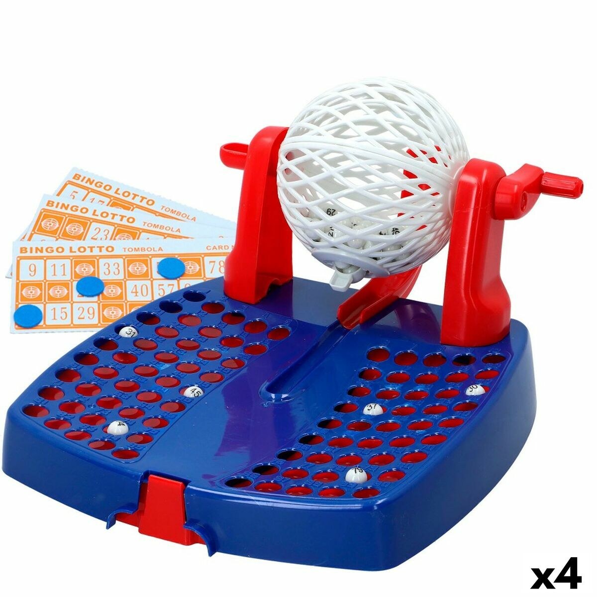 Bingo Blue Plastic (4 Units)