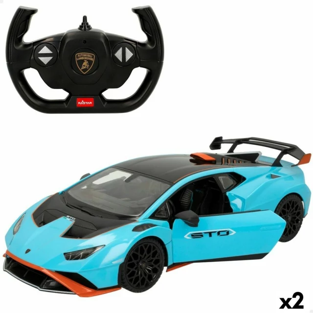 Remote-Controlled Car Huracán STO Blue 1:14 (2 Units)