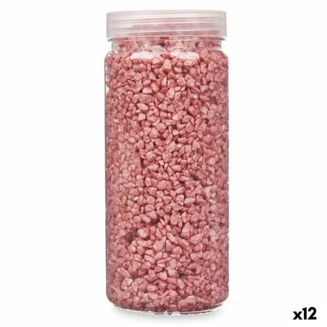 Декоративные камни терракот 2 - 5 mm 700 g 6,5 x 15,5 x 6,5 cm 6,2 x 15,3 x 6,2 cm (12 штук)