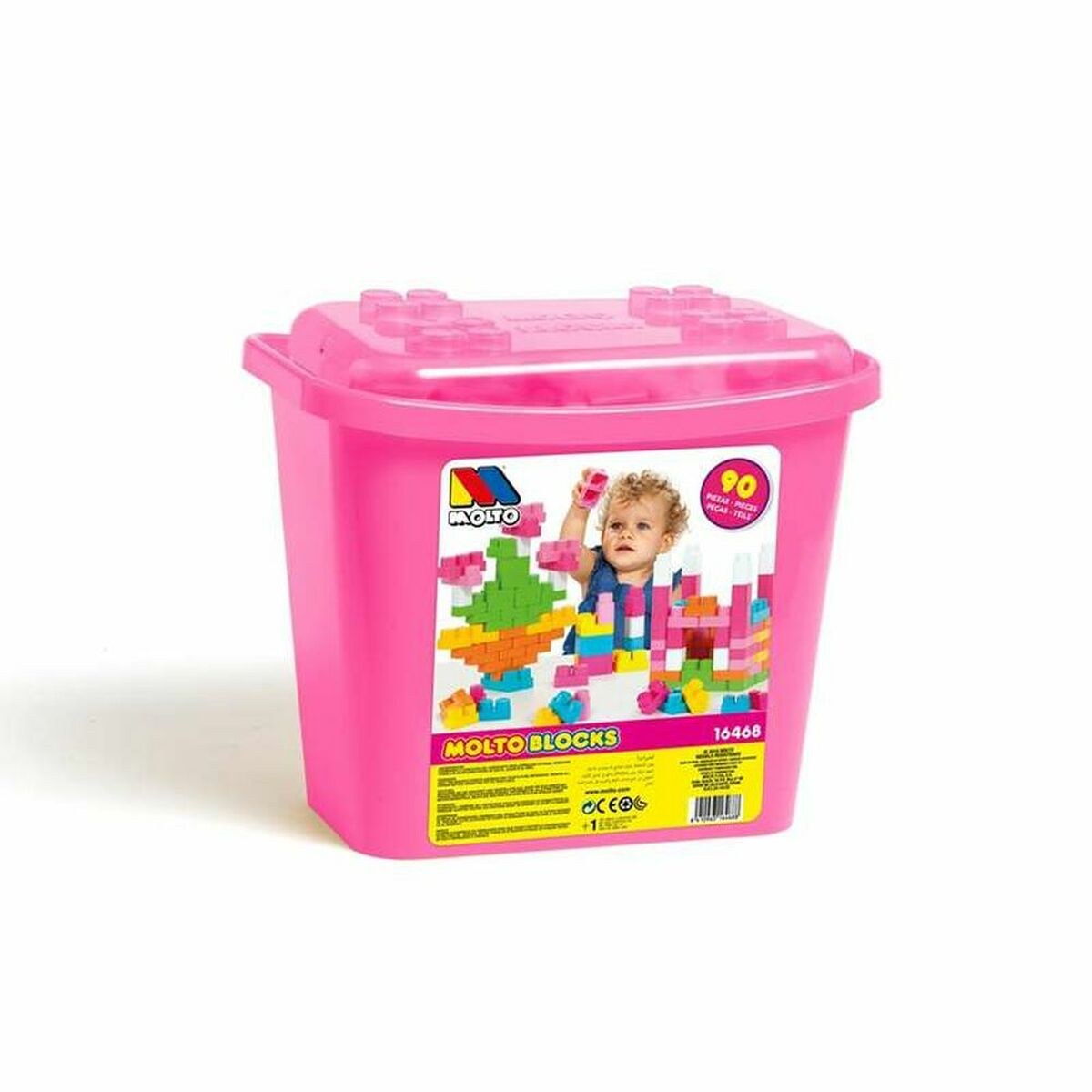 Конструкторский набор в банке Blocks (90 pcs)