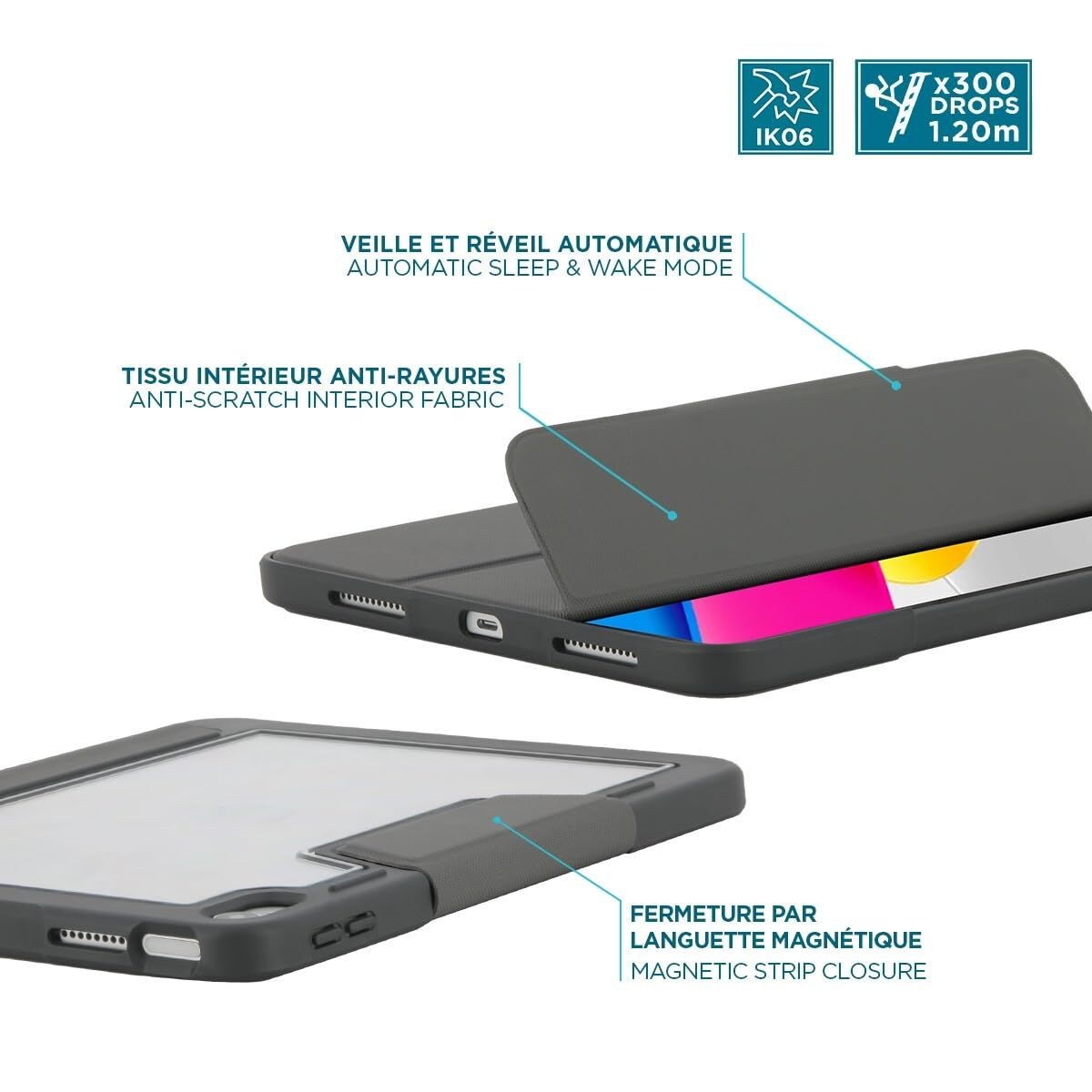 Tablet cover IPAD 11 Grey