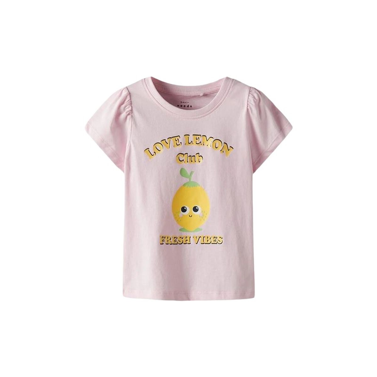 Child's Short Sleeve T-Shirt Nmfvibeke Capsl Ballerina Pink