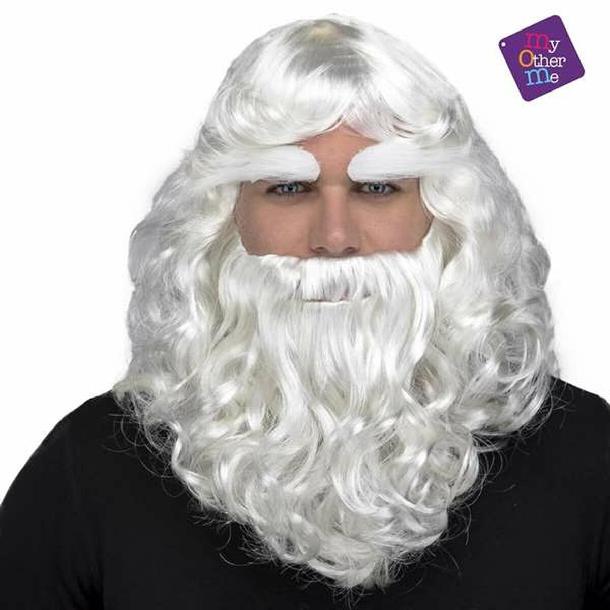 Парик Papá Noel Белый