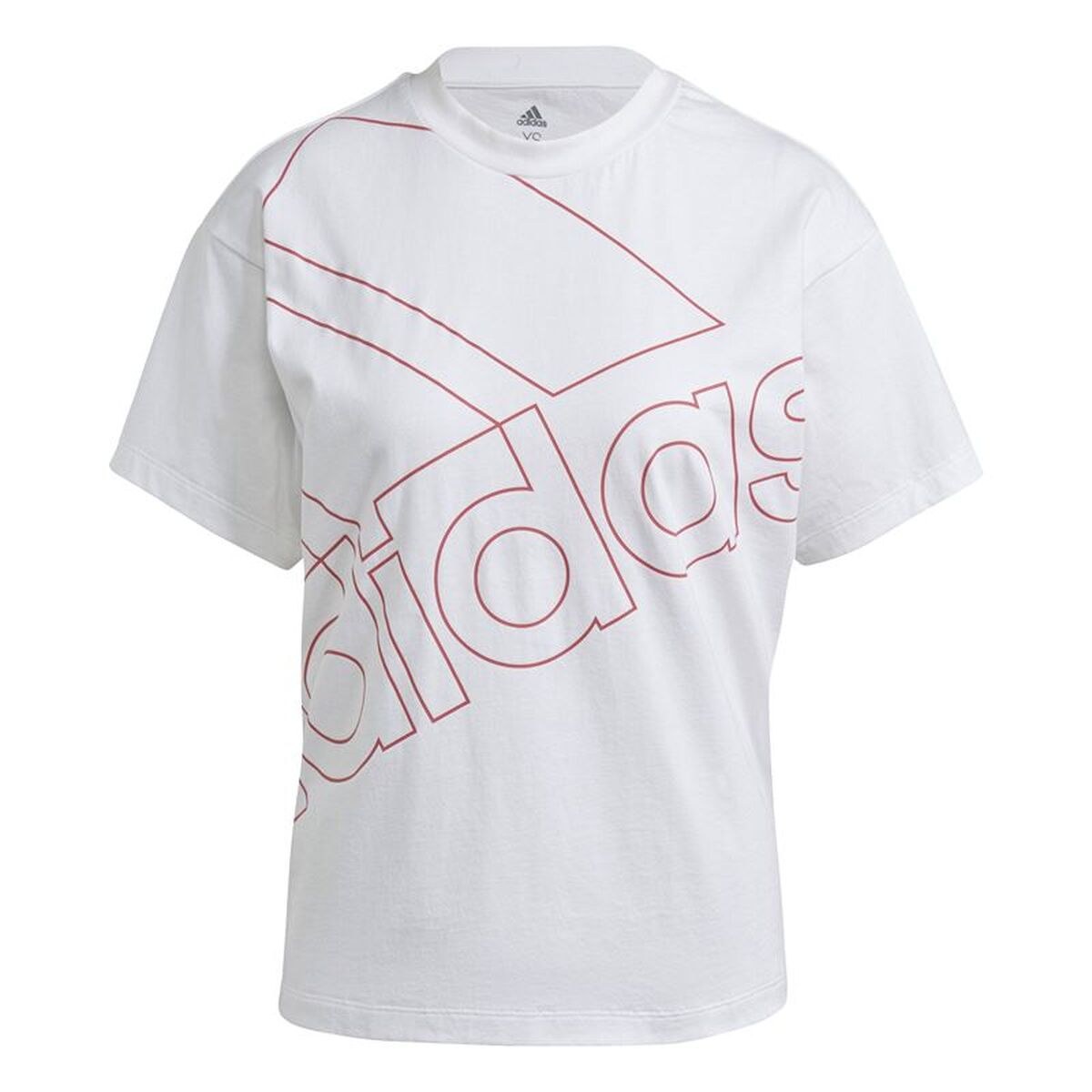 Men’s Short Sleeve T-Shirt Giant Logo White