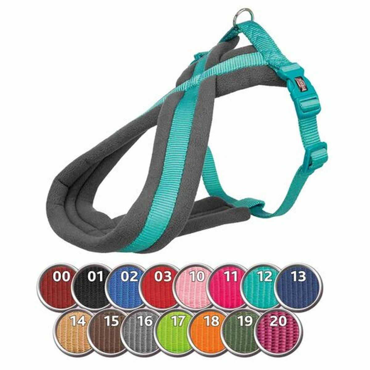 Dog Harness Confort New Premium Azul Océano