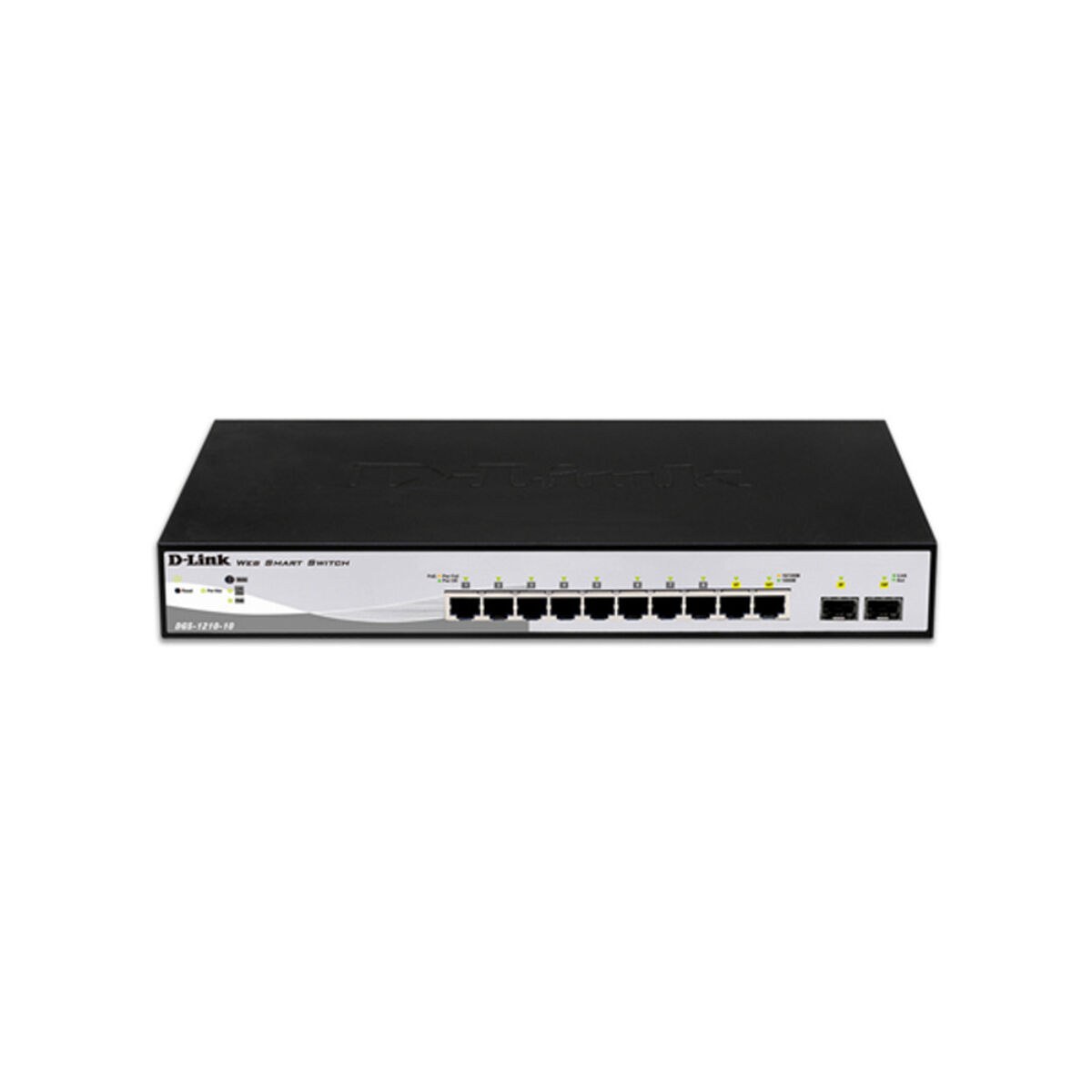 Настольный коммутатор DGS-1210-10 8xGB 2xSFP