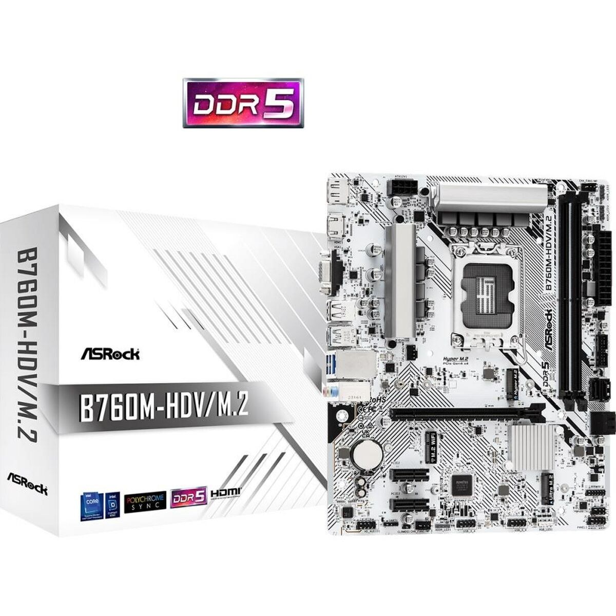Материнская плата 90-MXBMJ0-A0UAYZ LGA 1700 Intel B760