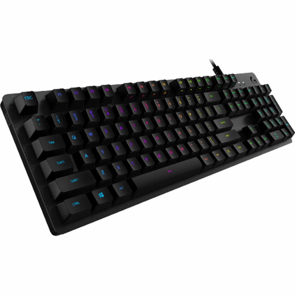 Игровая клавиатура Gaming 920-009434 Испанская Qwerty Чёрный