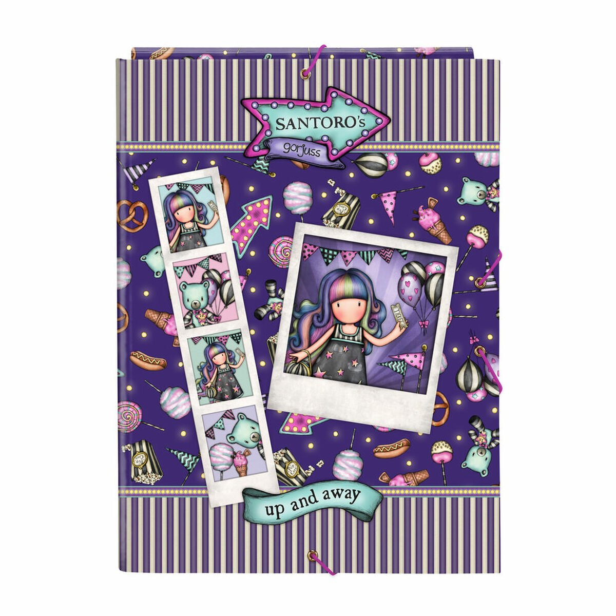 Folder Up and away Purple