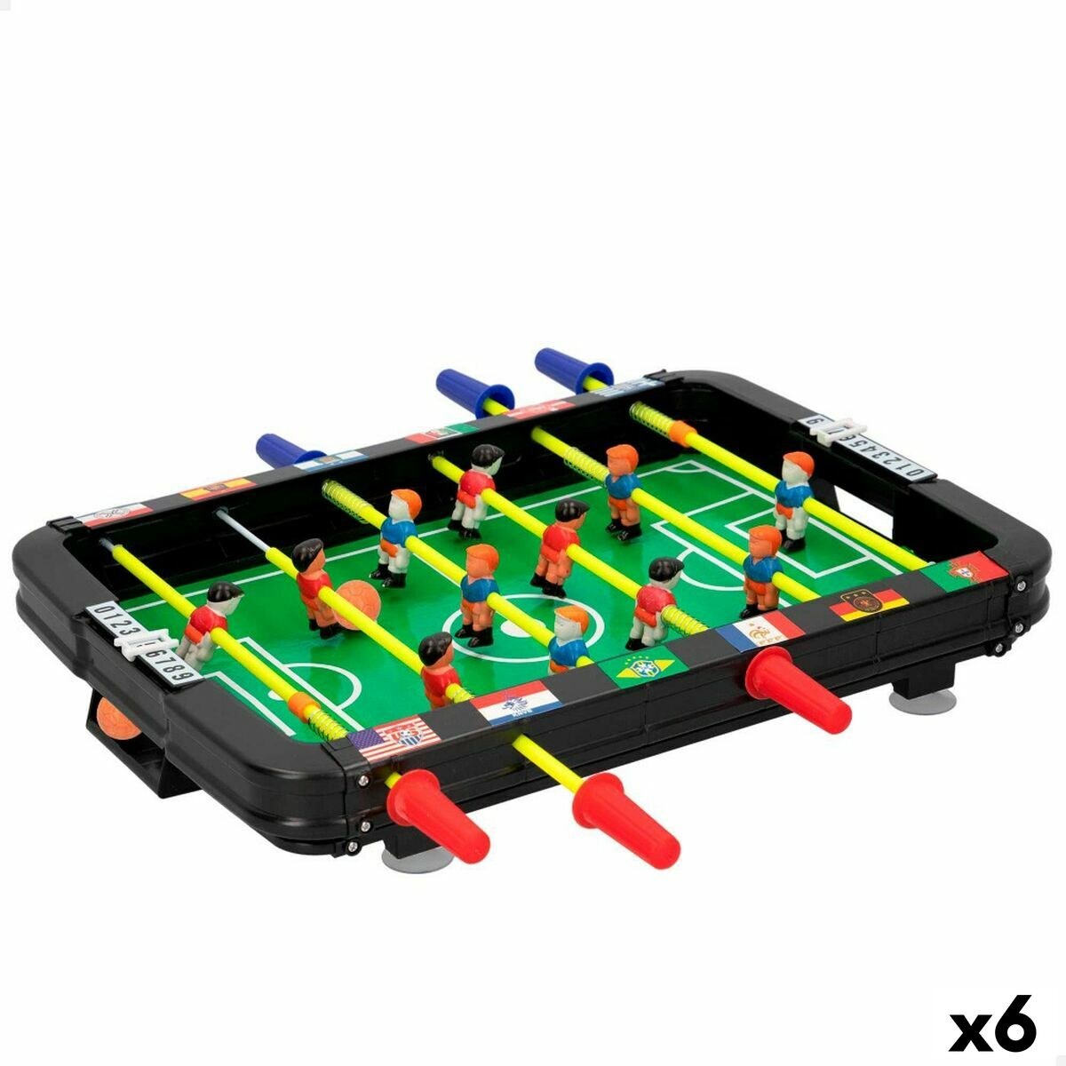 Table football 36 x 5 x 26 cm (6 Units)