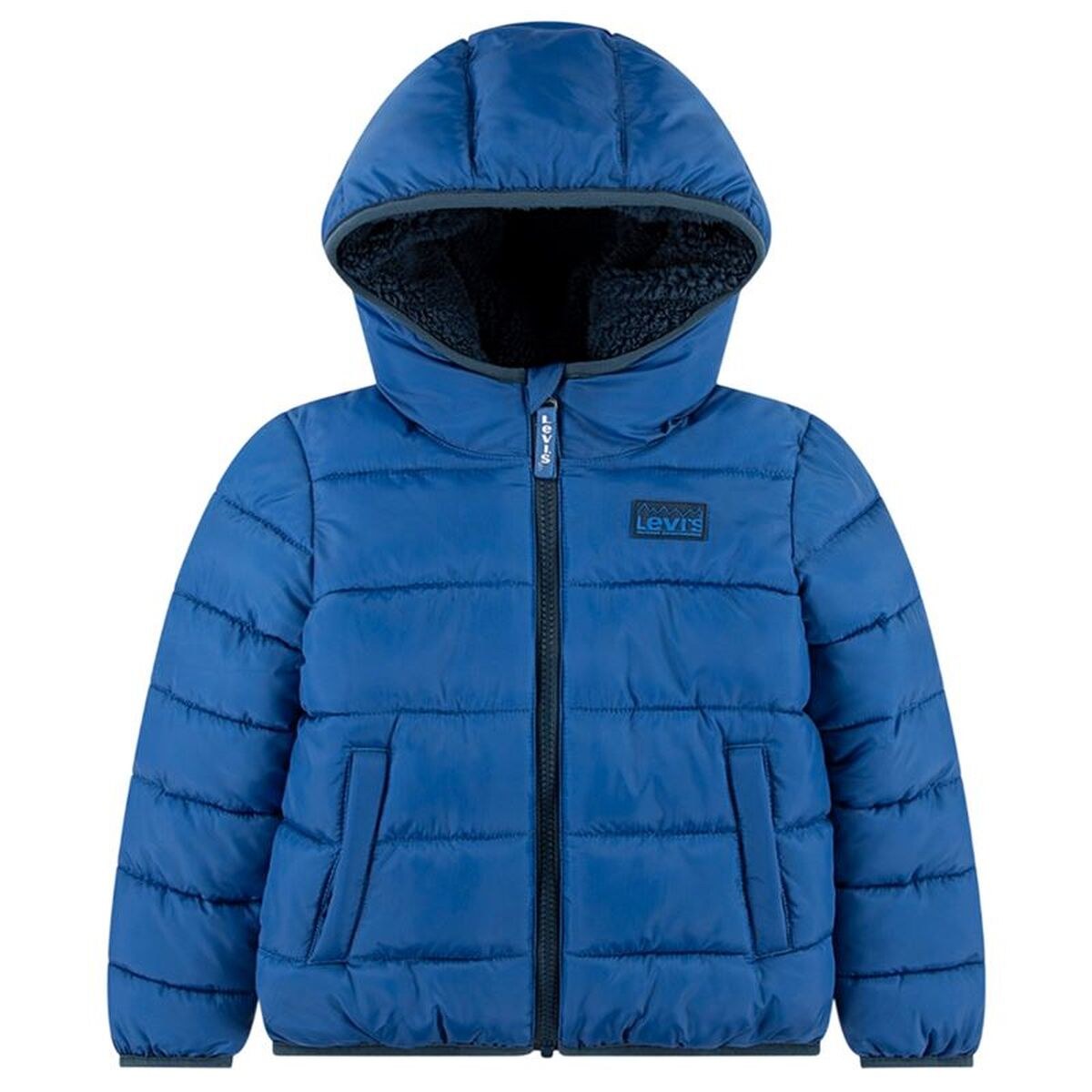 Jacket Lvb Sherpa Lined Mdwt Puffer Blue