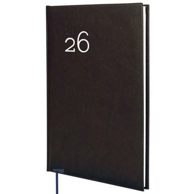 Diary DYNAMIC MILANO Black 16,5 x 24 cm