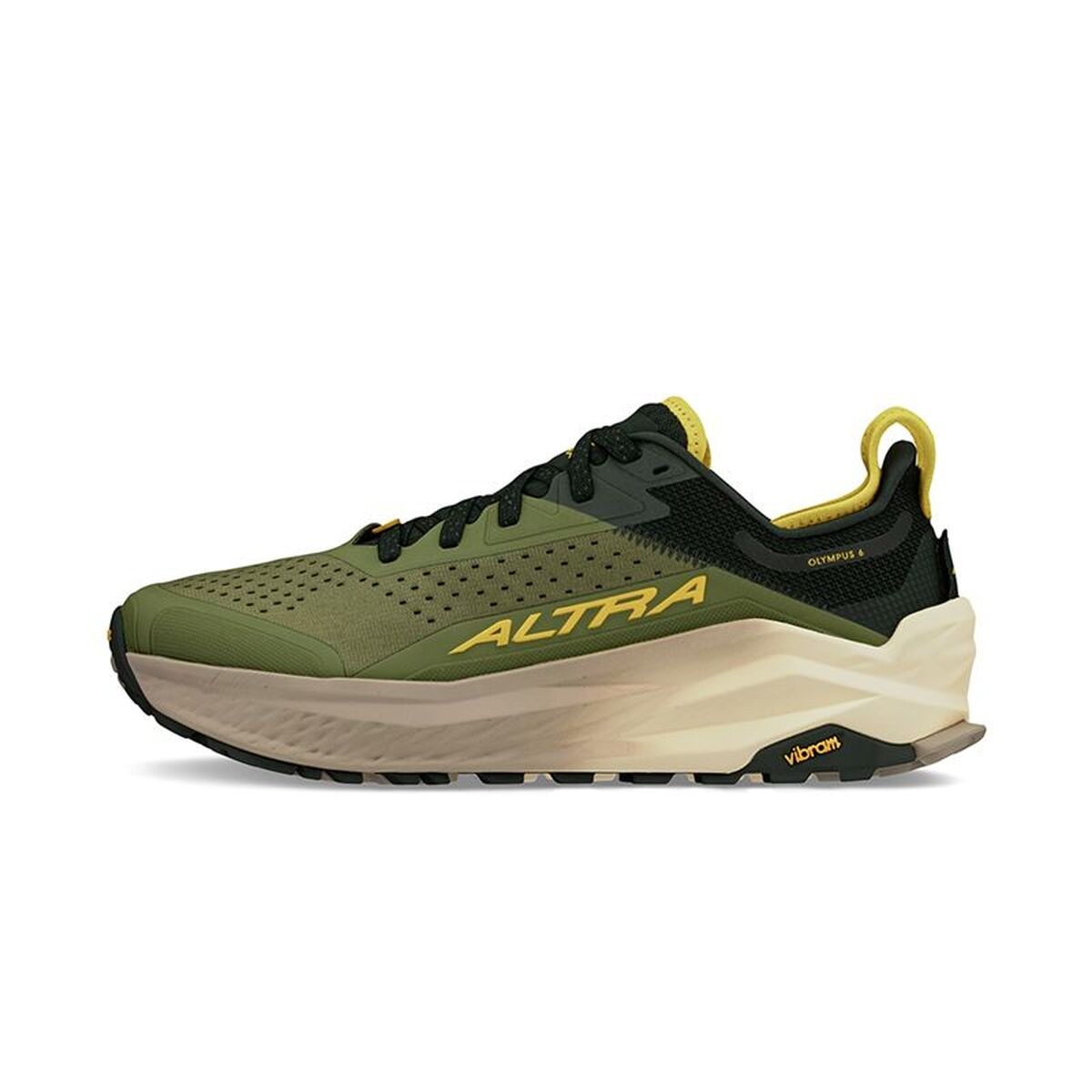Men's trail running shoes (mountain running) Olympus 6 Olive