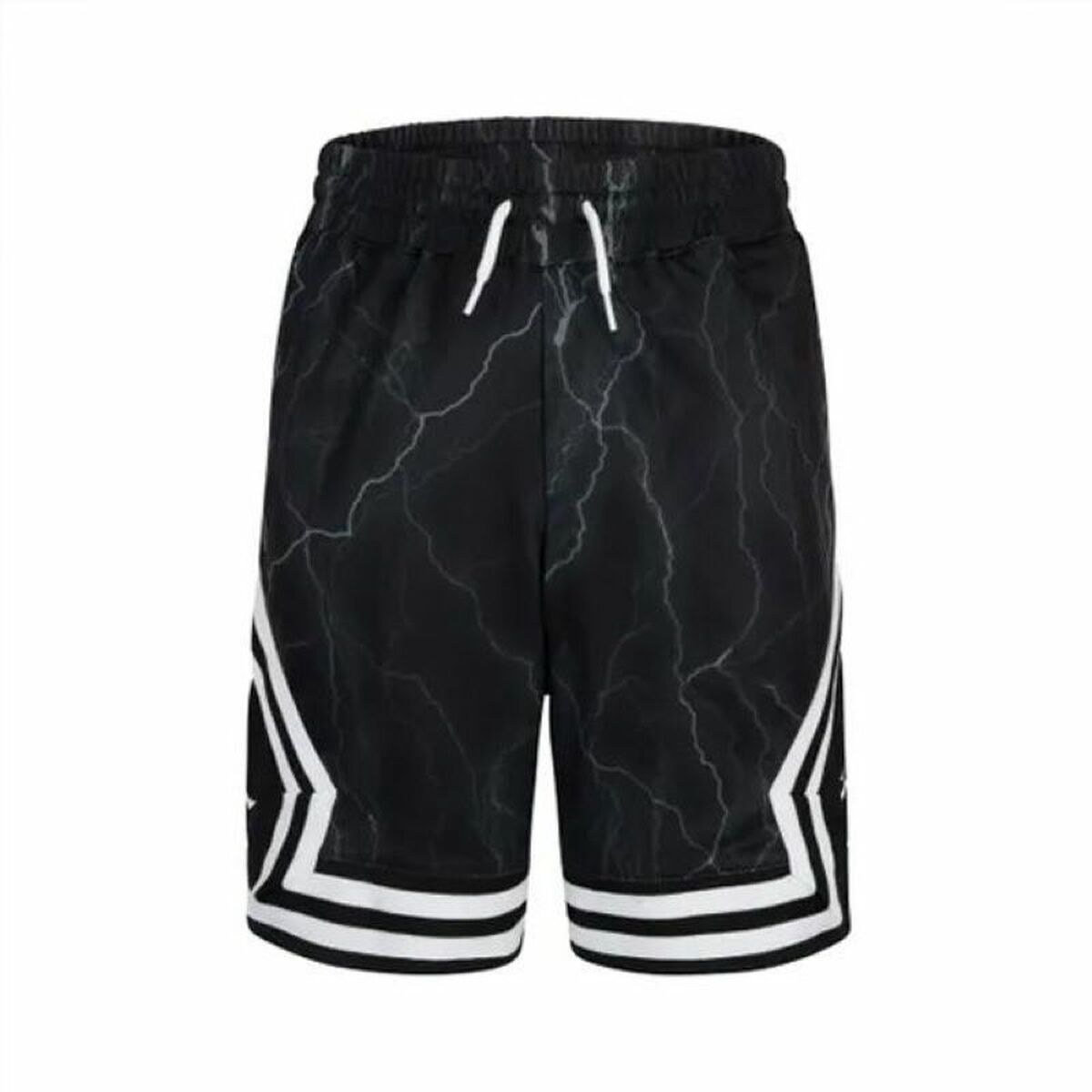 Sport Shorts for Kids JDN MJ AOP DIAMOND SHORT 95C890 F66 Black