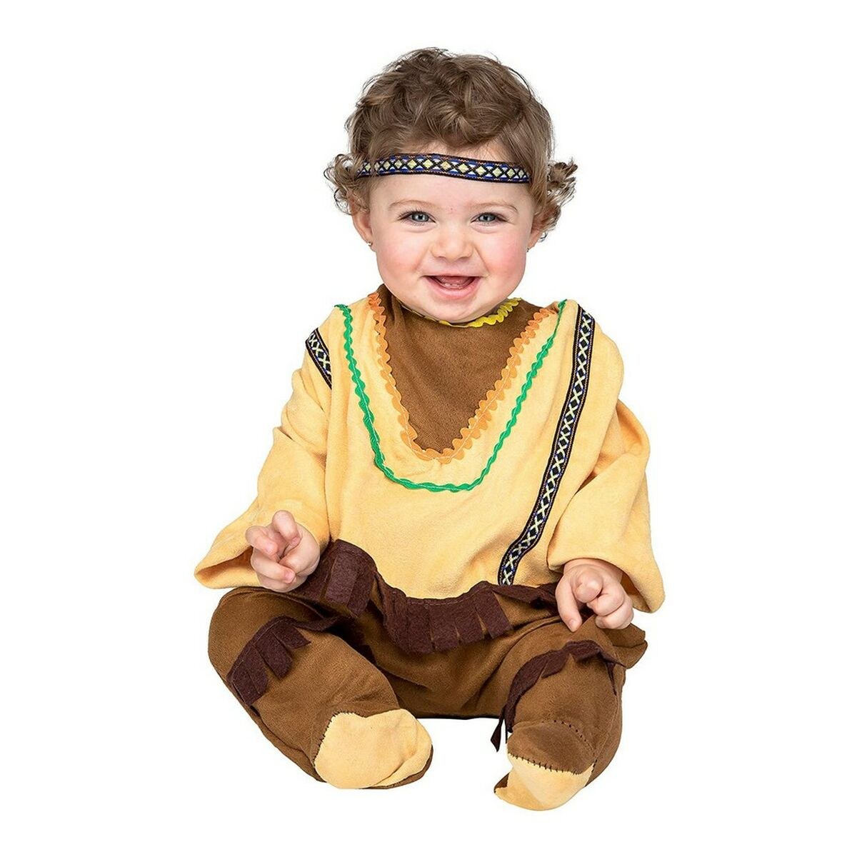 Маскарадные костюмы для младенцев 203287 Американский индеец 0-6 Months