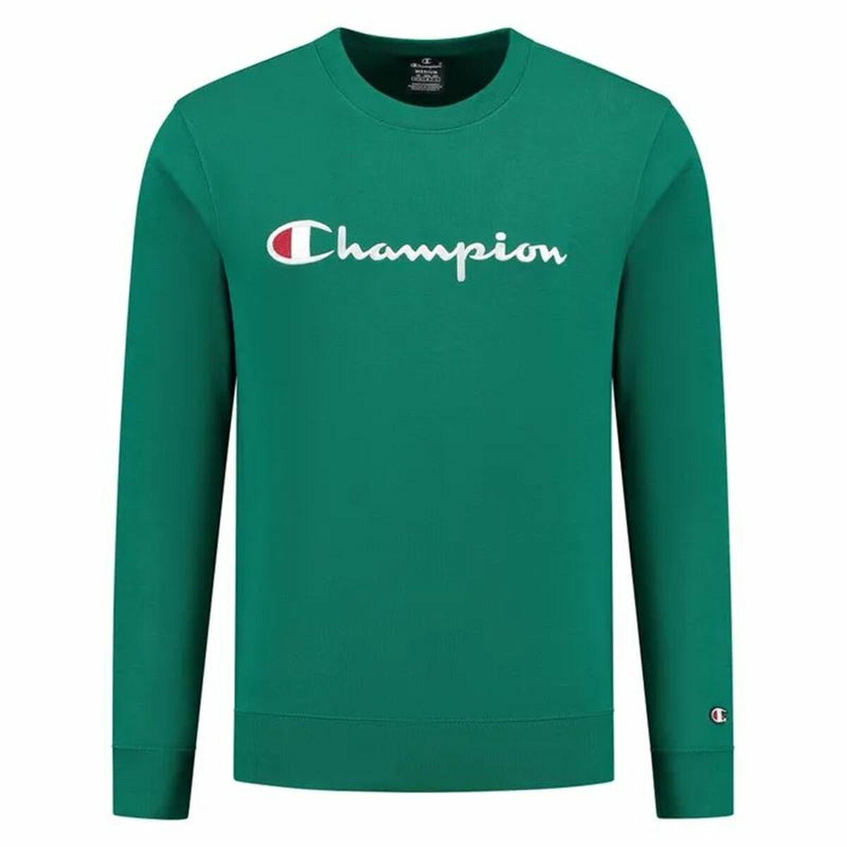 Men’s Sweatshirt without Hood Crewneck Green