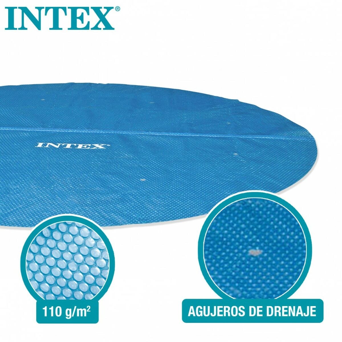 Swimming Pool Cover 29021 EASY SET/METAL FRAME Blue Ø 305 cm 290 x 290 cm