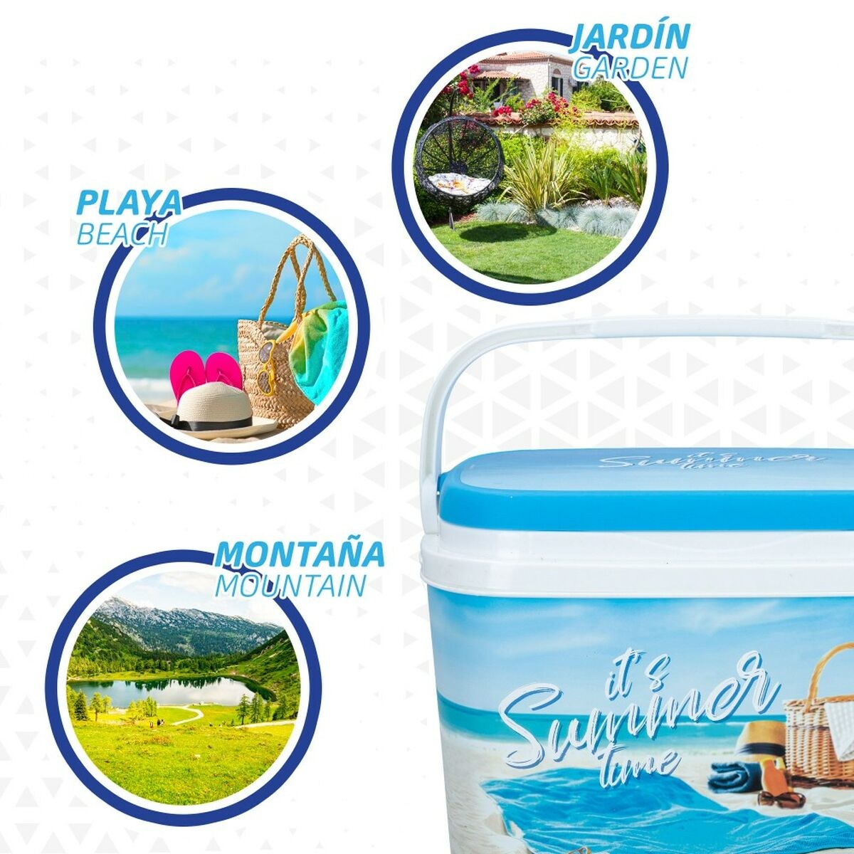 Набор для настольного тенниса Summer Beach Пластик 6 L 29 x 20 x 19,5 cm (8 штук)