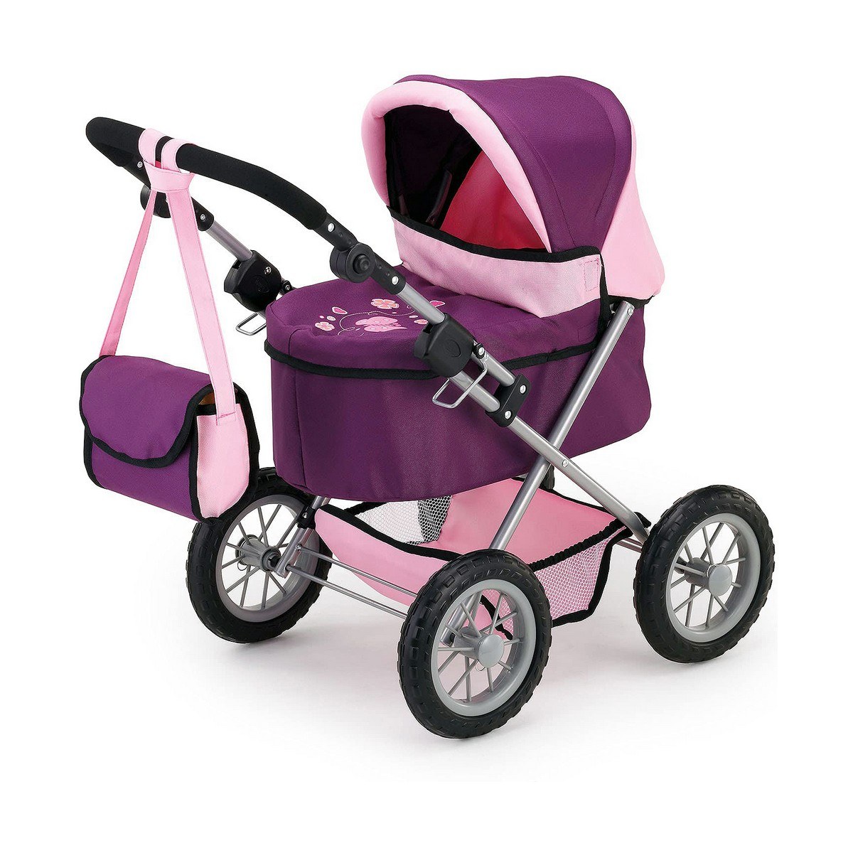Коляска для кукол Trendy Royal Фиолетовый 45 cm