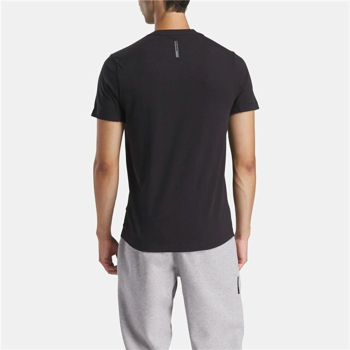 Футболка с коротким рукавом мужская Athlete Tee Чёрный