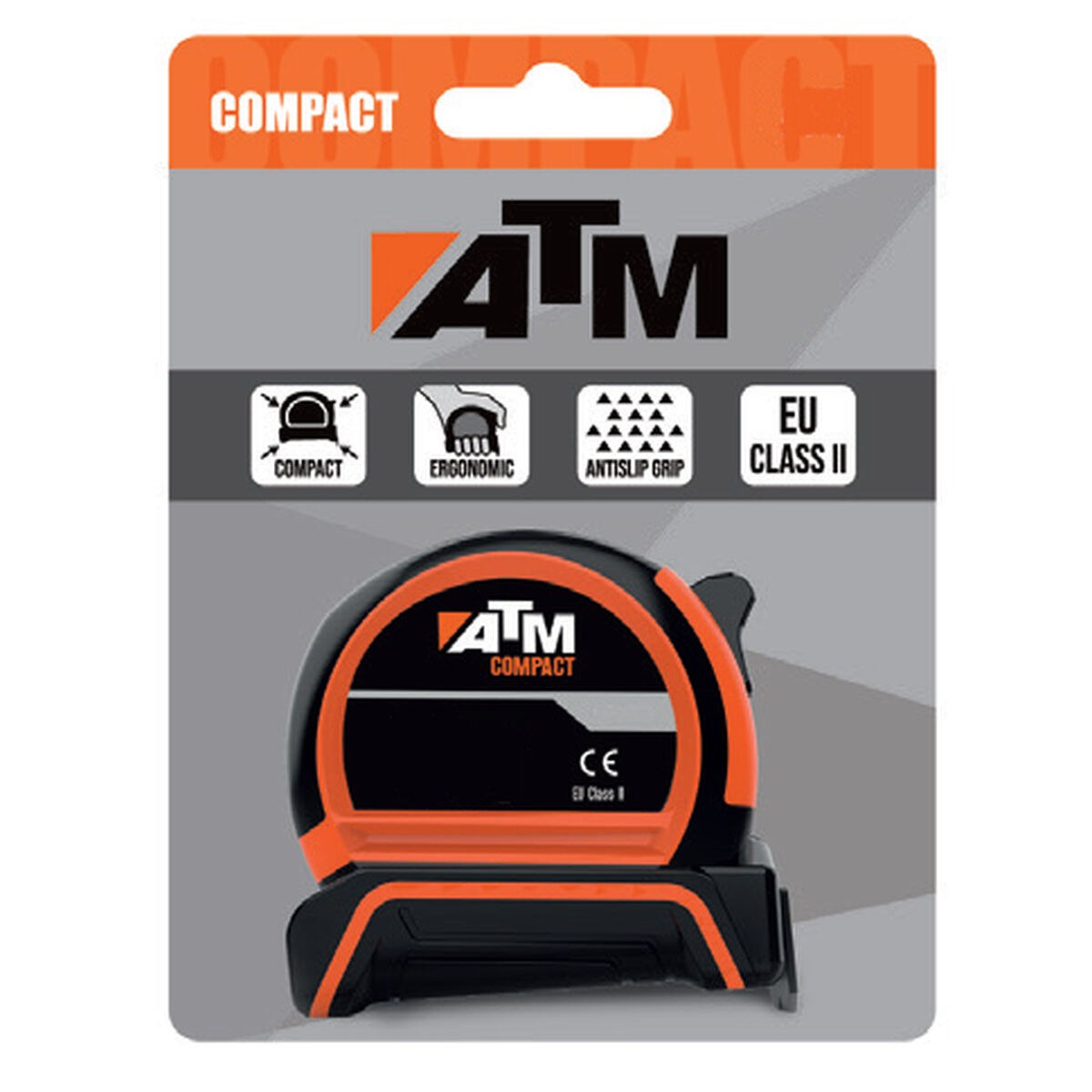 Tape measure Compact ABS 8 m x 25 mm (8 m)