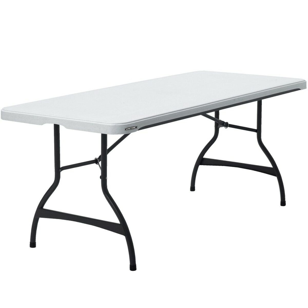 Складной стол Белый 182 x 73,5 x 76 cm 182 x 74 x 76 cm