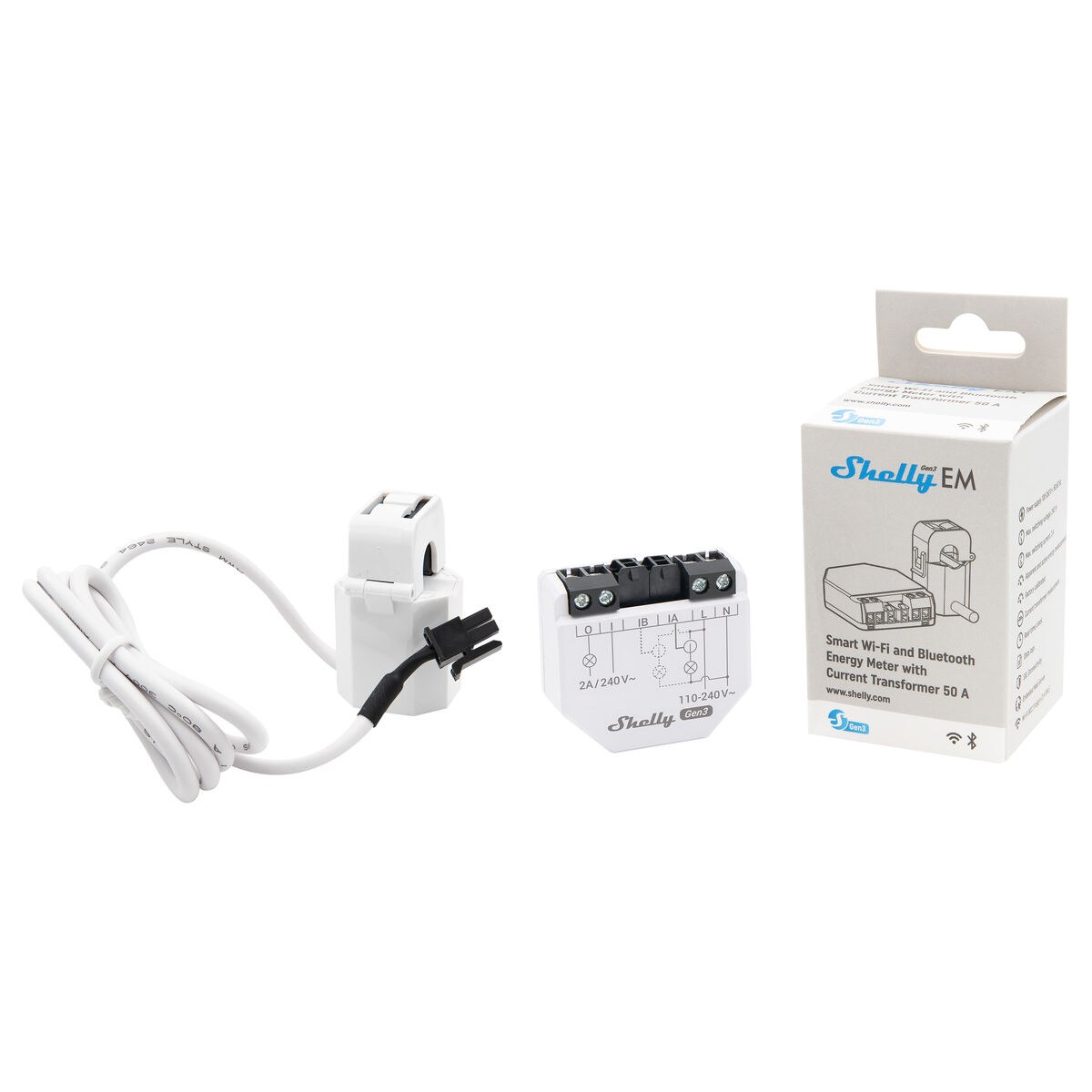 Wi-Fi switch module EM GEN3 + 50 A CT