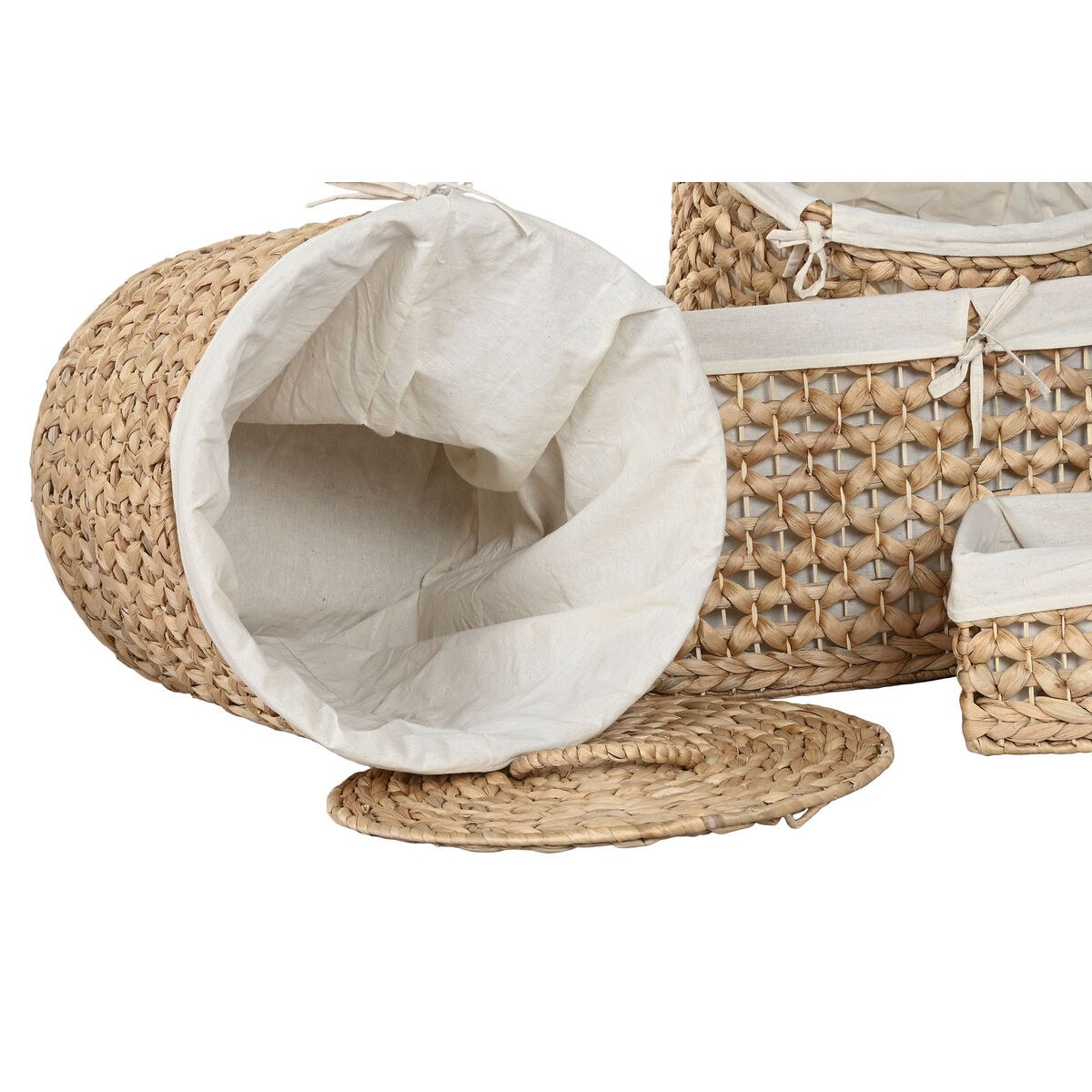 Decorative box Natural Water hyacinth Tropical
