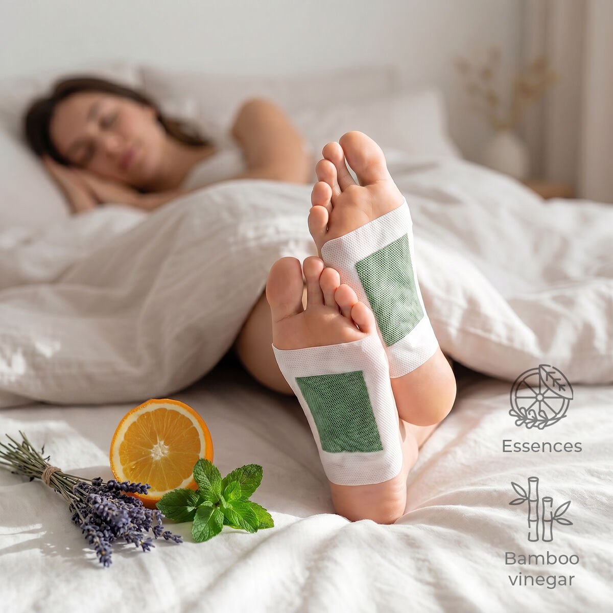 Detox Foot Patches Essences 30 Units
